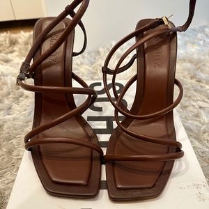 Schutt Heeled Sandals